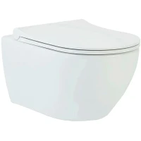 Унитаз beWash Bogen 88303201 подвесной Белый глянец с сиденьем Микролифт фарфор подвесной