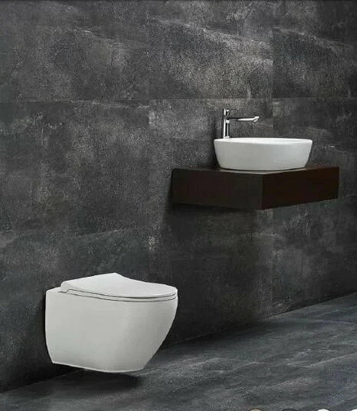 Унитаз beWash Bogen 88303201 подвесной Белый глянец с сиденьем Микролифт фарфор подвесной