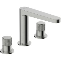 Смеситель для раковины WasserKRAFT Tauber 6435 Никель латунь двухвентильный