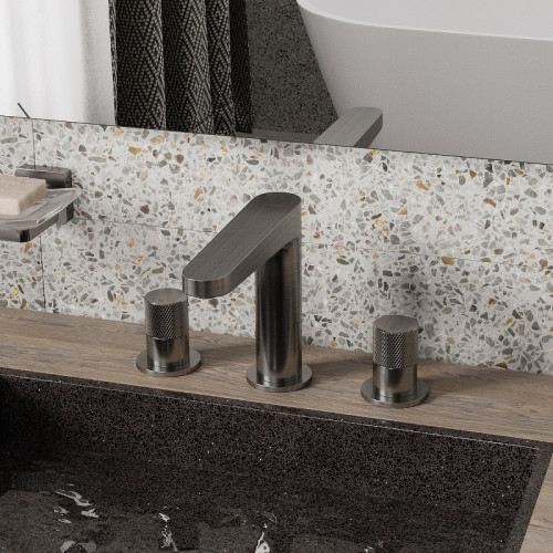 Смеситель для раковины WasserKRAFT Tauber 6435 Никель латунь