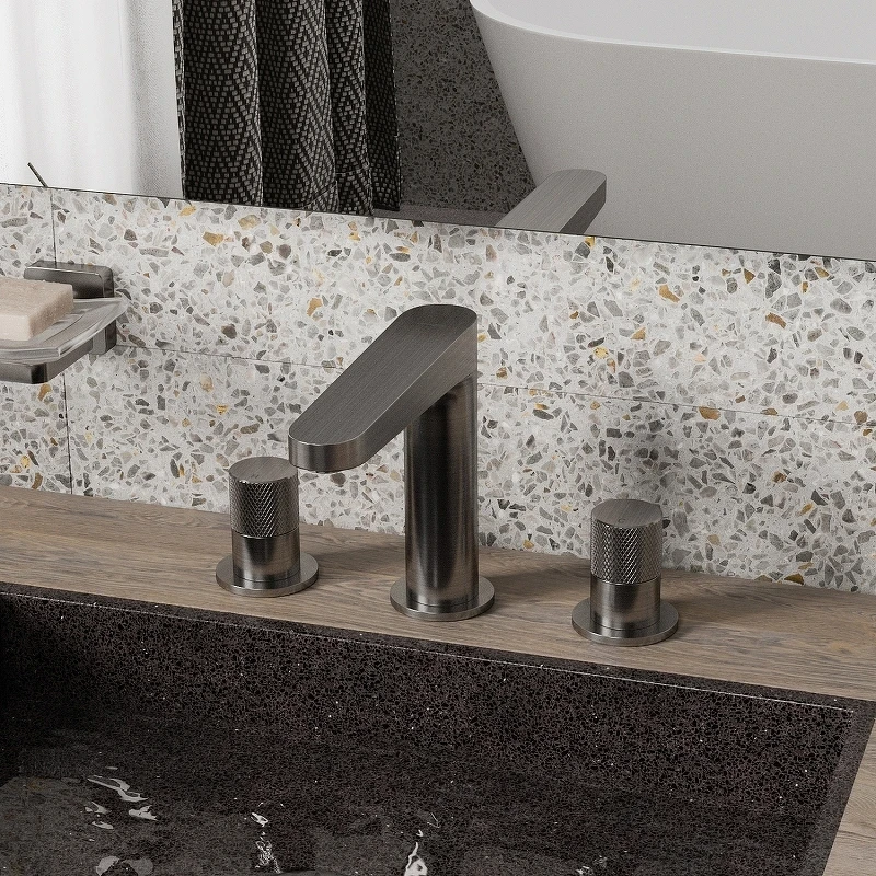 Смеситель для раковины WasserKRAFT Tauber 6435 Никель латунь