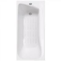 Чугунная ванна Delice Continental Plus 100х70 DLR230642-AS цвет Белый без отверстий под ручки с антискользящим покрытием