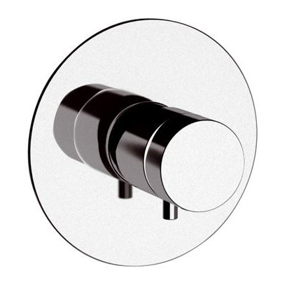 Смеситель для ванны Remer Minimal Thermo NT30 с термостатом Хром встраиваемый