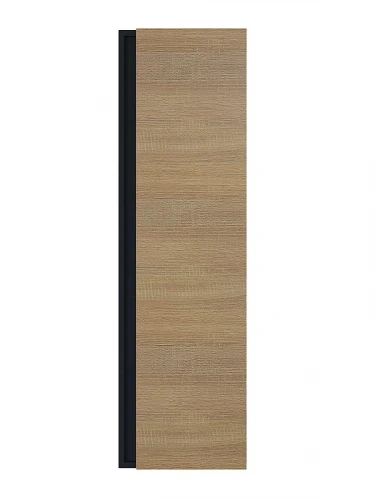 Шкаф пенал Uperwood Barsa 35 293020545 подвесной цвет Черный матовый Дуб сонома