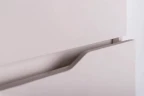 Тумба с раковиной Orange Line 100 Li-100TuL+Ra подвесная Латте матовый МДФ / ЛДСП