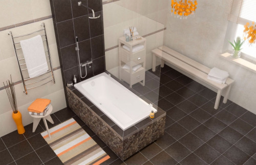 Акриловая ванна Cersanit Lorena 170х70 64265 (63323) без гидромассажа