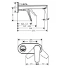 Смеситель для раковины Hansgrohe Novus 71127000S цвет Хром