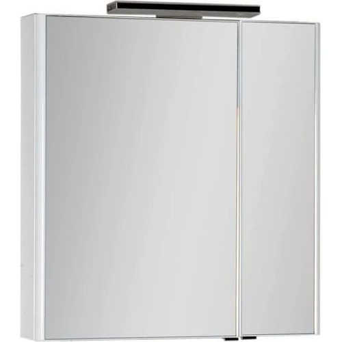 Зеркальный шкаф Aquanet Орлеан 80 L 183077 Белый МДФ / ЛДСП, стекло