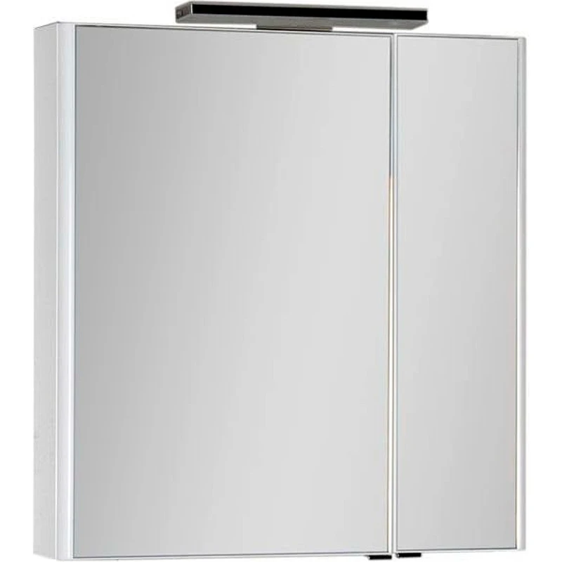 Зеркальный шкаф Aquanet Орлеан 80 L 183077 Белый МДФ / ЛДСП, стекло
