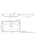 Раковина Uperwood Classic Quartz 80 291030022 цвет Космос