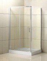 Душевой уголок BelBagno Uno 120х90 UNO-AH-1-120/90-C-Cr профиль Хром стекло прозрачное