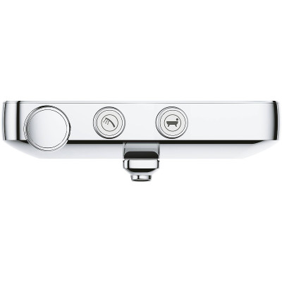 Смеситель для ванны Grohe Grohtherm SmartControl 34718000 с термостатом Хром латунь на стену