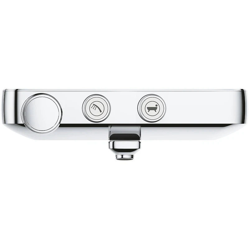 Смеситель для ванны Grohe Grohtherm SmartControl 34718000 с термостатом Хром латунь на стену