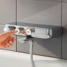Смеситель для ванны Grohe Grohtherm SmartControl 34718000 с термостатом Хром латунь на стену