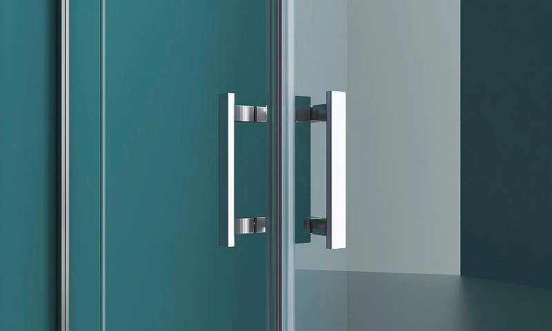 Душевой уголок BelBagno Kraft 120х80 KRAFT-AH-22-120/80-C-Cr-R профиль Хром стекло прозрачное