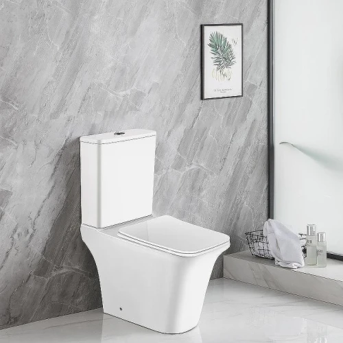 Унитаз компакт Azario Avero AZ-1213A-G с бачком и сиденьем Микролифт