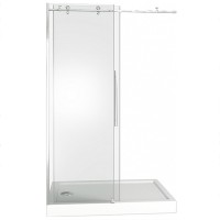 Душевая дверь в нишу Good Door Puerta WTW-130-C-CH 130 профиль Хром стекло прозрачное