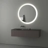 Зеркало Evoform Ledshine d100 BY 2627 с подсветкой 25.5 W - сенсорный выключатель - нейтральный белый свет стекло
