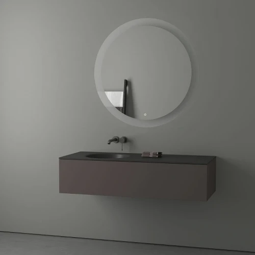 Зеркало Evoform Ledshine d100 BY 2627 с подсветкой 25.5 W - сенсорный выключатель - нейтральный белый свет стекло