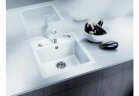 Кухонная мойка Blanco Dalago 45 518846 Темная скала искусственный камень (литьевой мрамор) встраиваемый