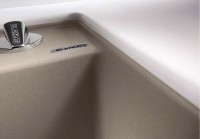 Кухонная мойка Blanco Dalago 45 518846 Темная скала искусственный камень (литьевой мрамор) встраиваемый