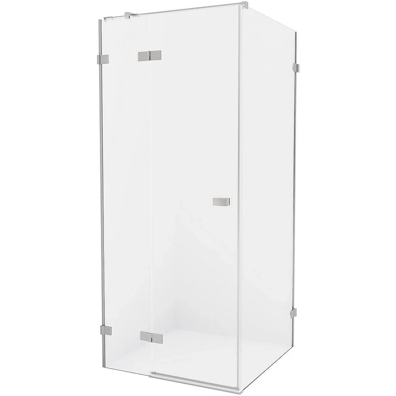Душевой уголок New Trendy Avexa Chrome 90х70 L EXK-1467 профиль Хром стекло прозрачное