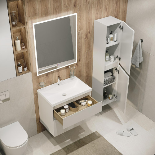 Тумба под раковину Grossman Меркадо 60 106076 цвет Белый матовый