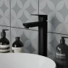 Смеситель для раковины Paini Viva Style P4YO205LL Черный матовый