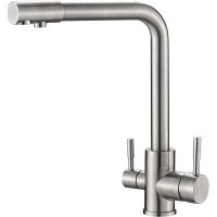 Смеситель для кухни ZorG Steel Hammer SH 801 INOX