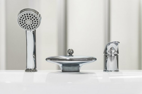 Смеситель на борт ванны Ravak Rosa RS 025.00 X07P003 Хром латунь