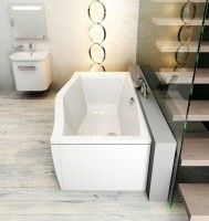 Смеситель на борт ванны Ravak Rosa RS 025.00 X07P003 Хром латунь