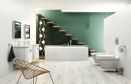 Смеситель на борт ванны Ravak Rosa RS 025.00 X07P003 Хром латунь