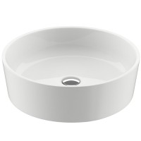 Раковина-чаша Ravak Moon 1 40 XJN01300000 Белая искусственный камень (литьевой мрамор) накладная