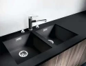 Кухонная мойка Blanco Rotan 400-U 521332 Антрацит искусственный камень (литьевой мрамор) встраиваемый