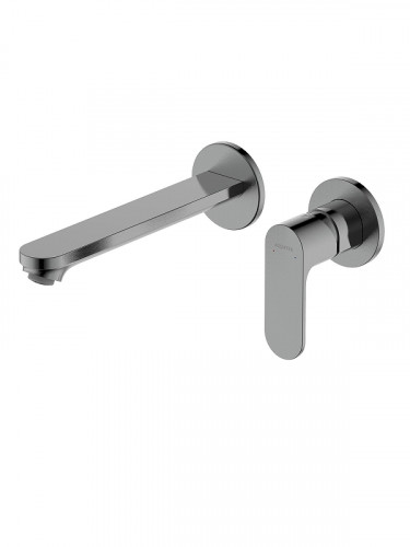 Смеситель для раковины Aquatek Альфа AQ1913BGM цвет Оружейная сталь