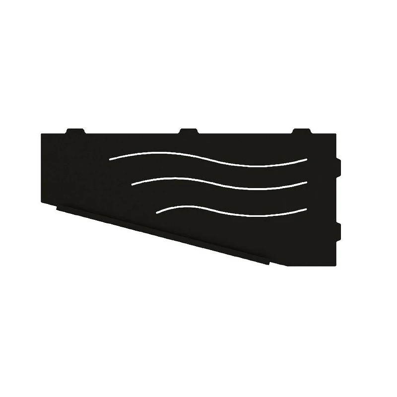 Металлическая полка RGW MT-11B L 49279911-04L угловая Черная