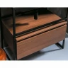 Тумба Boheme Armadi Art Loft 80 894-080-D подвесная Dark Wood МДФ / ЛДСП
