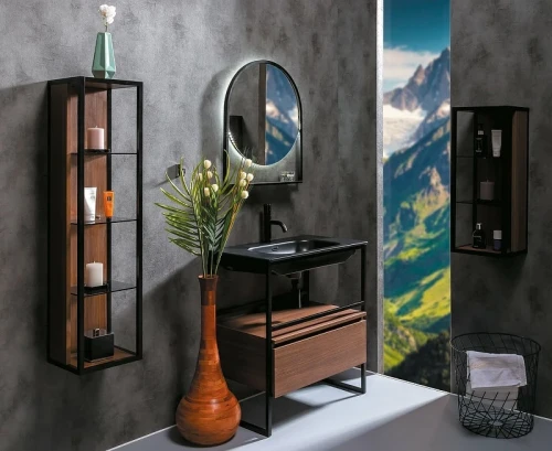 Тумба Boheme Armadi Art Loft 80 894-080-D подвесная Dark Wood МДФ / ЛДСП