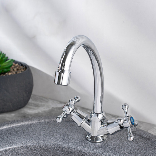 Смеситель для кухни Ростовская Мануфактура Сантехники SL71-271F Хром