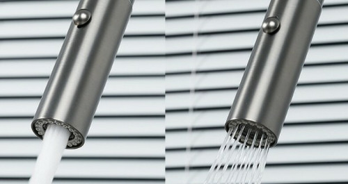 Смеситель для кухни Gappo G4398-41 Оружейная сталь нержавеющая сталь