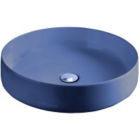 Раковина-чаша Artceram Cognac 48 COL002 16 00 Blu zaffiro фарфор накладная