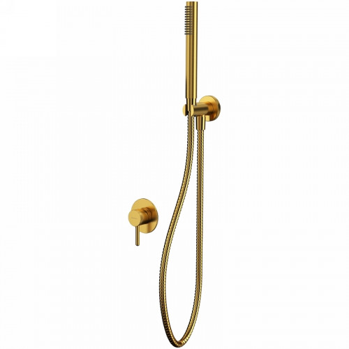 Смеситель для душа Whitecross Y brushed gold YSET02GLB Брашированное золото латунь встраиваемый