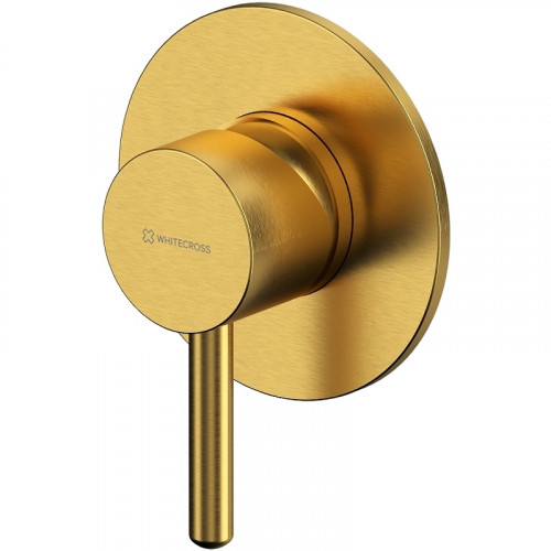 Смеситель для душа Whitecross Y brushed gold YSET02GLB Брашированное золото латунь встраиваемый