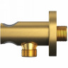 Смеситель для душа Whitecross Y brushed gold YSET02GLB Брашированное золото латунь встраиваемый
