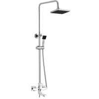 Душевая система G-Lauf NEB16-A123 Хром на стену