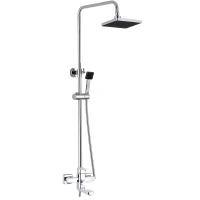 Душевая система G-Lauf NEB16-A123 Хром на стену