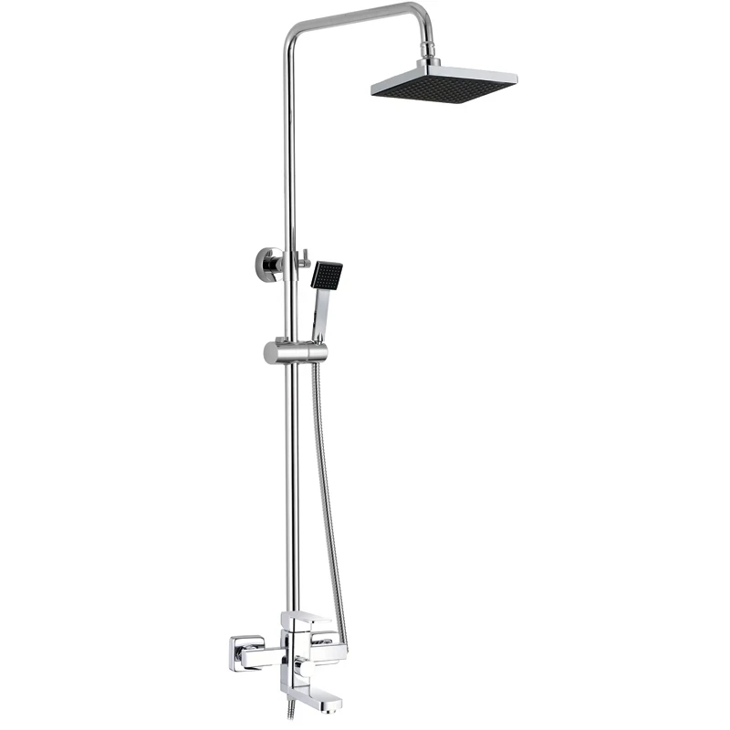 Душевая система G-Lauf NEB16-A123 Хром на стену