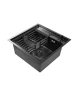 Кухонная мойка Wisent 50 WS35050B/W02-114B/W405B/W302644B цвет Графит