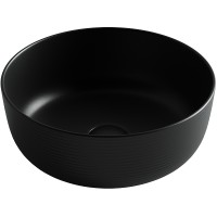 Раковина-чаша Ceramicanova Element 36 CN6073MB Черная матовая фарфор накладная