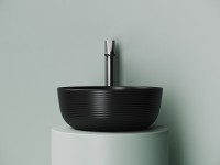Раковина-чаша Ceramicanova Element 36 CN6073MB Черная матовая фарфор накладная